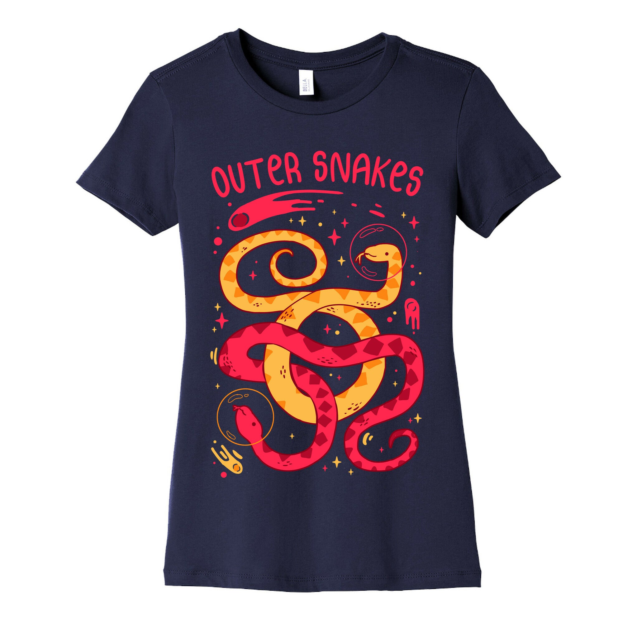 Outer Snakes Women's Cotton Tee